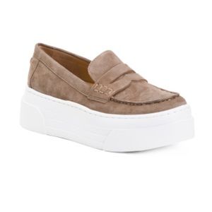 J. Slides suede Ava slip on size 9